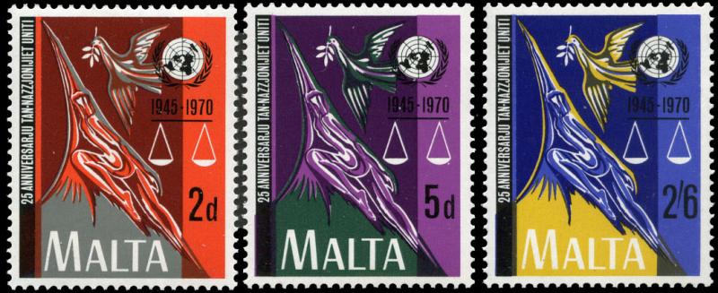 Malta 420-2 MNH  - United Nations