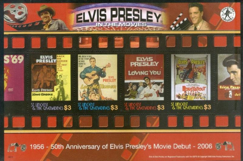 St. Vincent 2006 Elvis Presley Cinema Film Music Musical Instrument Singer  S...