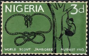 Nigeria 1963 11th World Scout Jamboree - original hand-pa...