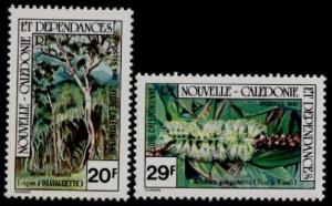 New Caledonia 474-5 MNH Trees, Flowers