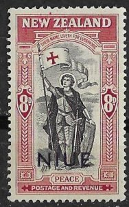 Niue # 93   WW-II Peace   8d. 1946 (1) Unused