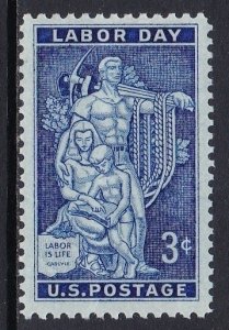 1082 Labor Day MNH