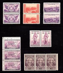 741 plus others Mint,OG,NH... Multiples... Nice Sound Stamps