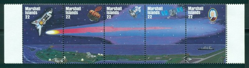 1985 Marshall Islands 62-66strip Halley's Comet 10,00 €