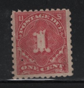 J52 F-VF mint previously hinged OG with nice color cv $ 80 ! see pic !