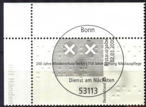 Germany 2006 School for the Blind 200 Years Mi. 2525 Used / CTO