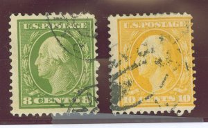 United States #380-381 Used Multiple