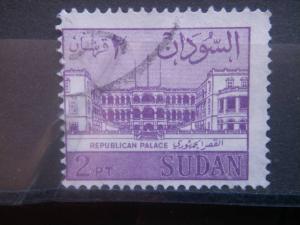 SUDAN, 1962, used 2p, Palace Scott 149