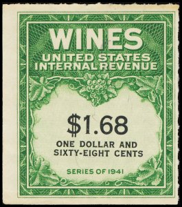 U.S. REV. WINES RE150  Mint (ID # 114621)