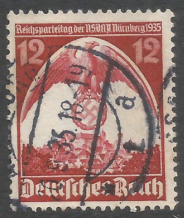 GERMANY 466 VFU I848-3