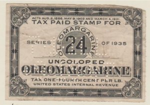 U.S. Scott #FE94 Oleomargarine Stamp - Used Single