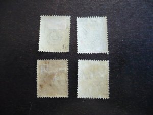 Stamps - Sierra Leone - Scott# 122,123,125,129 - Used Part Set of 4 Stamps