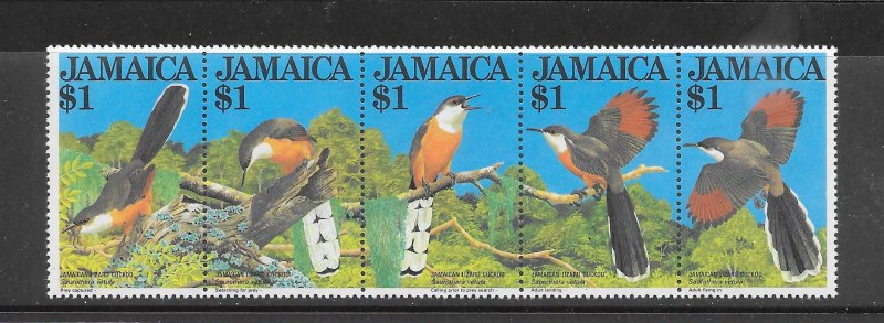 BIRDS-JAMAICA #546 CUCKOO BIRDS MNH