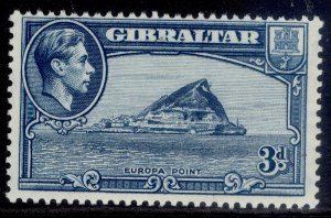 GIBRALTAR GVI SG125b, 3d light blue, NH MINT.