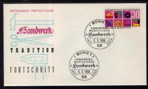 Germany 981 U/A FDC