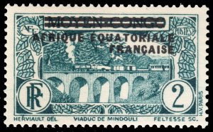 French Equatorial Africa #12  MNH - Stamp of Middle Congo Overprinted (1936)