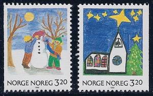 Norway Scott #'s 986 - 987 MNH