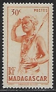 Madagascar # 270 - Native with Spear - MNH....{BE12}