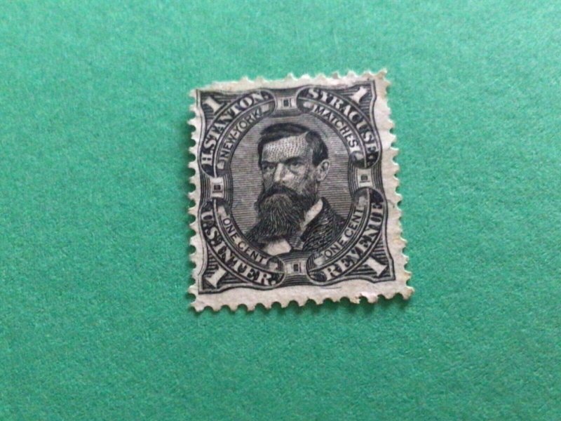 H. Stanton Syracuse U. S. Private Die Proprietary vintage stamp A12087