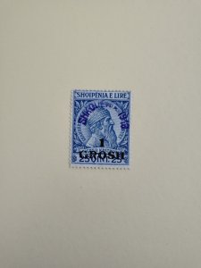 Stamps Albania Scott #105 h