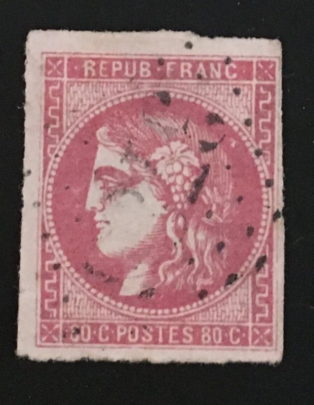 France Sc. #48, used