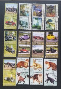 GUINEA BISSAU Used Stamp Lot Collection T5248