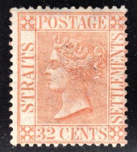 Malaya Straits Settlements Scott 56  F+  mint OG H.