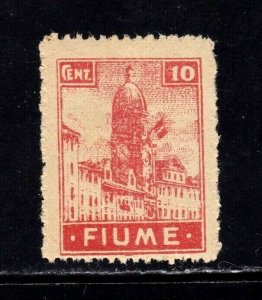 Fiume stamp #30a, MLH,   CV $25.00