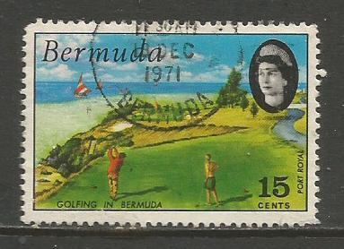 Bermuda    #285  Used  (1971)  c.v. $0.90