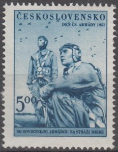 Czechoslovakia Scott #486 MH 1951