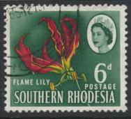 Southern Rhodesia  SG 97 SC# 100   Used Flame Lily 