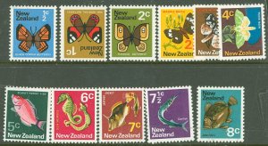 New Zealand #438-48 Mint (NH) Single