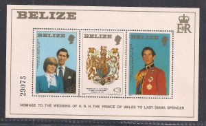 BELIZE SC# 554  VF/MOG