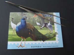 North Korea 2003 Sc 4321a Bird Boklet set MNH