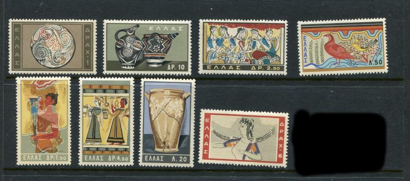 Greece #708-15 MNH - Make Me An Offer