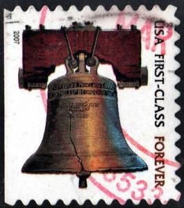 SC#4125 (41¢) Forever: Liberty Bell Booklet Single (2007) Used