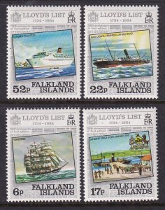 Falkland Islands 404-407 MNH VF