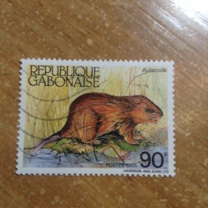 Gabon  # 581  Used