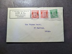 1944 England British Channel Islands Cover Guernsey CI Local Use St Martins