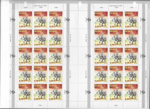 Aland #204 40c EUROPA sheet of 30 (MNH)  CV $27.00