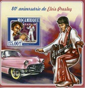 Mozambique 2015 MNH Elvis Presley Stamps Music Celebrities Famous People 1v S/S