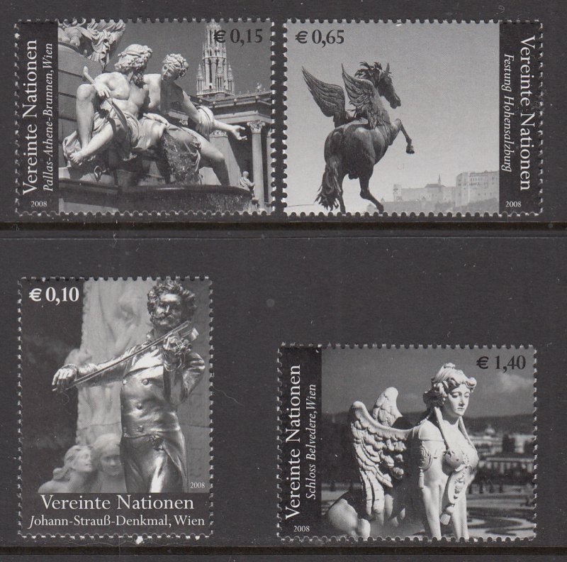 UN Vienna 413-416 MNH VF