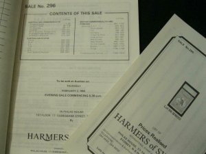 HARMERS SYDNEY AUCTION CATALOGUE 1984 AUSTRALIAN COMMONWEALTH& POSTAL STATIONERY