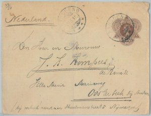 72568 - NETHERLANDS Indies -  POSTAL HISTORY:  Postal  Stationery  Cover   1912