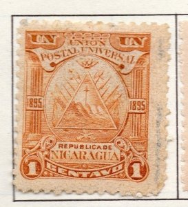 Nicaragua 1895 early Issue Fine Mint Hinged 1c. 139284