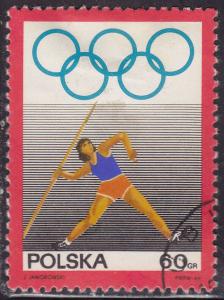 Poland 1649 Olympic Woman's Javelin 1969