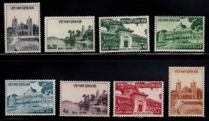 South Viet Nam  Scott 100-107 MH* 1958-1959 set