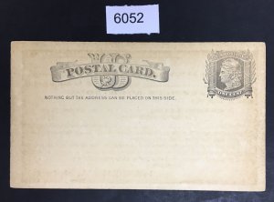 US STAMPS # UX7 UNUSED POST CARD CAT. $70 LOT #6052