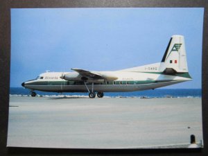 10150 Aviation Postcard ALISARDA Airlines FOKKER F27-100-