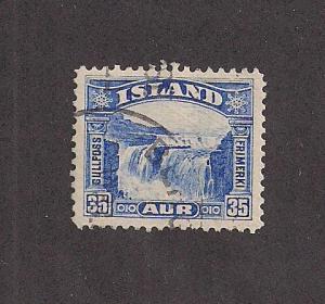 ICELAND SC# 172 VF U 1931